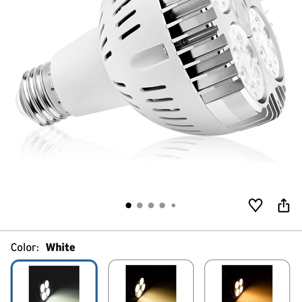 Silver LED Spotlight Bulb - Picture 6 of 12